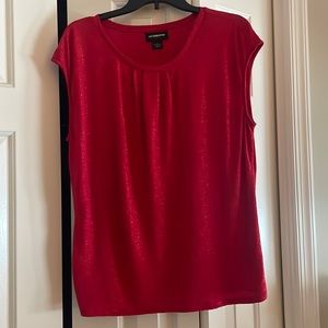 Liz Claiborne Red Top. Size L